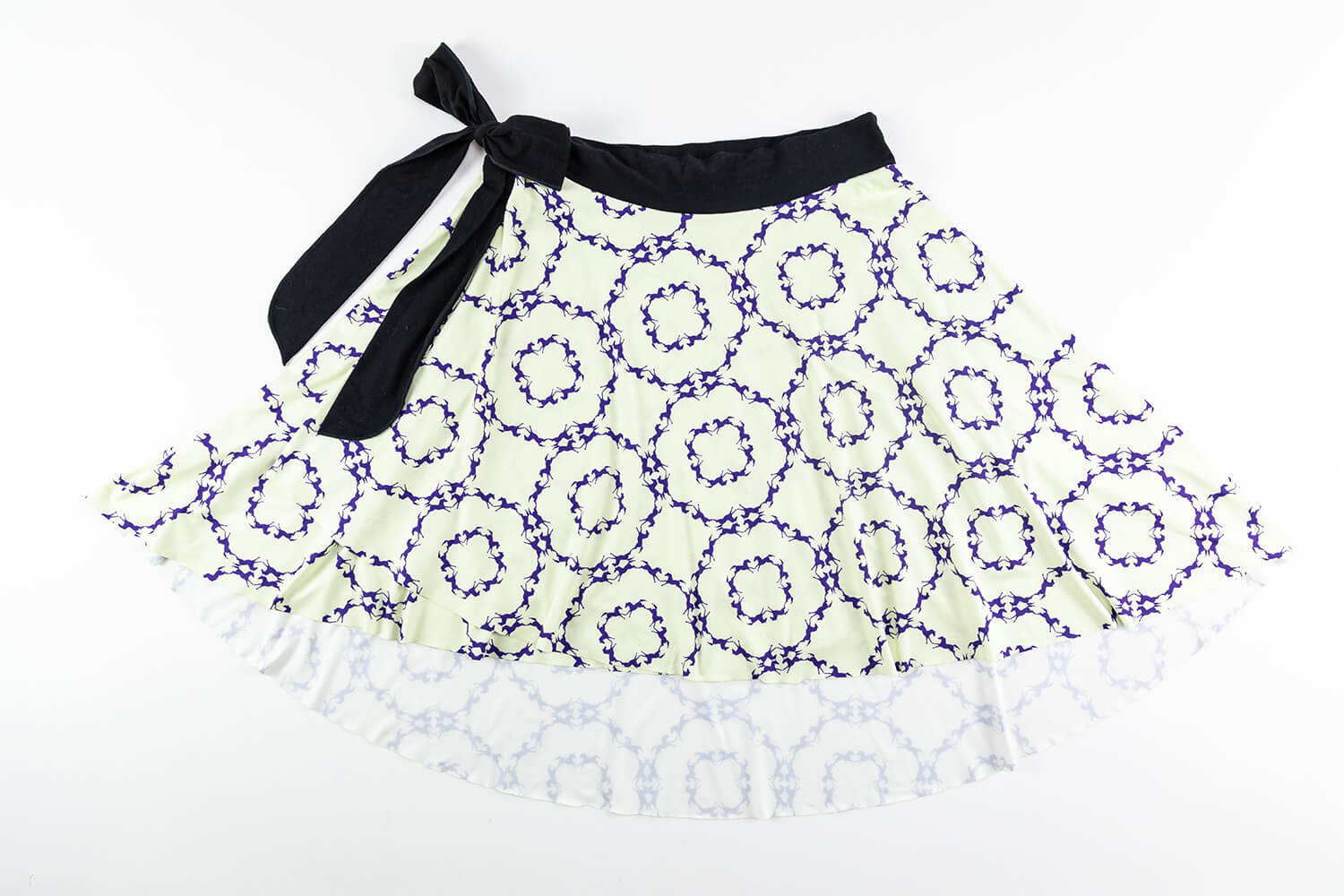 kaval 別注　wrap gather skirt Gather wrap skirt (Linen ramy check) col.off white | Re;li