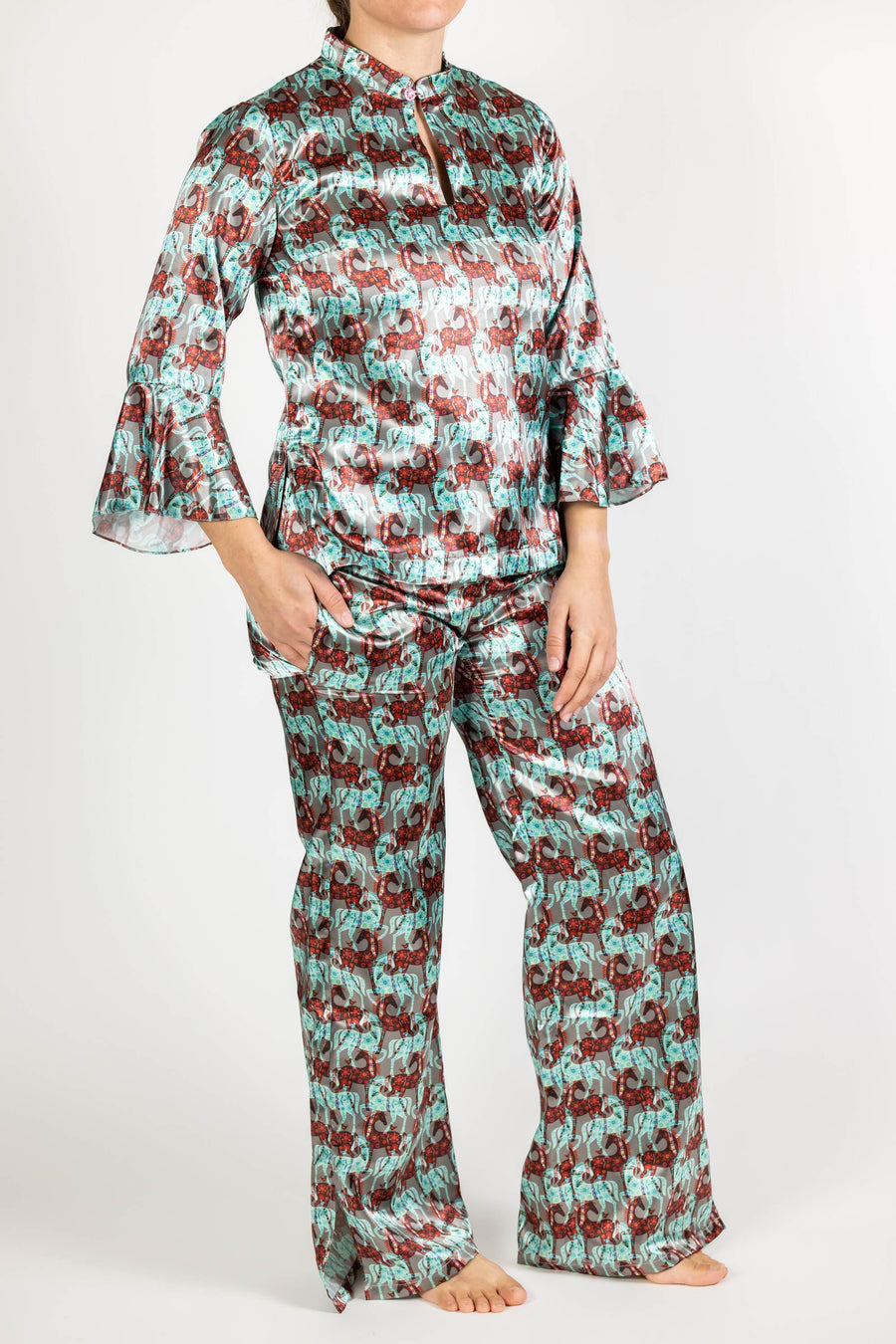 Happy Arab Satin Pajamas