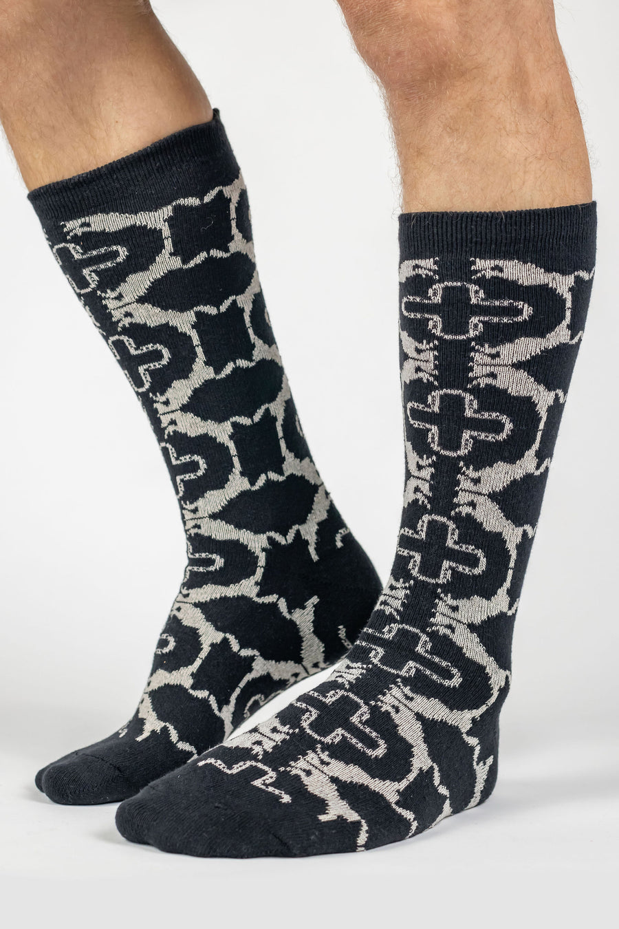 Black Horse and Shoe Men's Socks