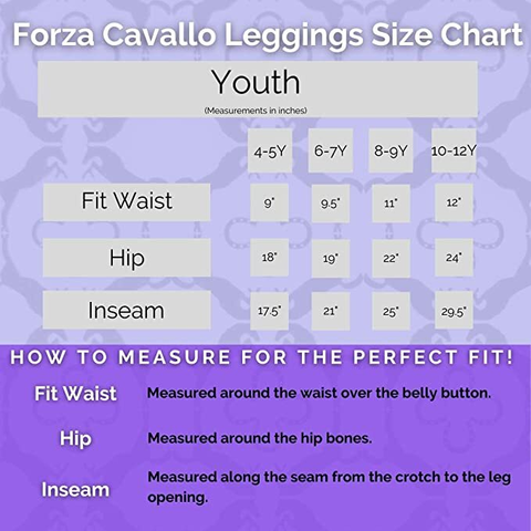 Horse and Shoe Youth Legging